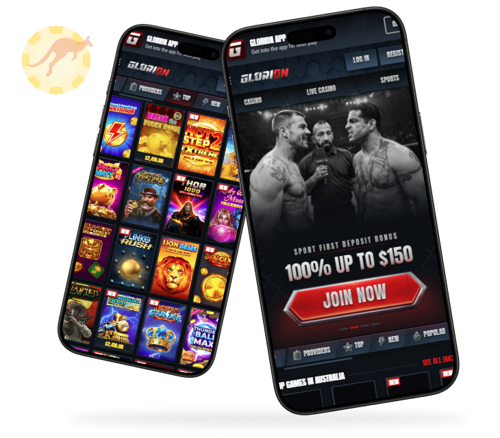 Glorion Casino Online Casino Interface
