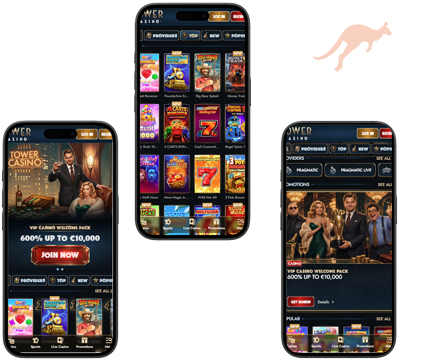 Tower Casino Pokies Collection for Australian Players